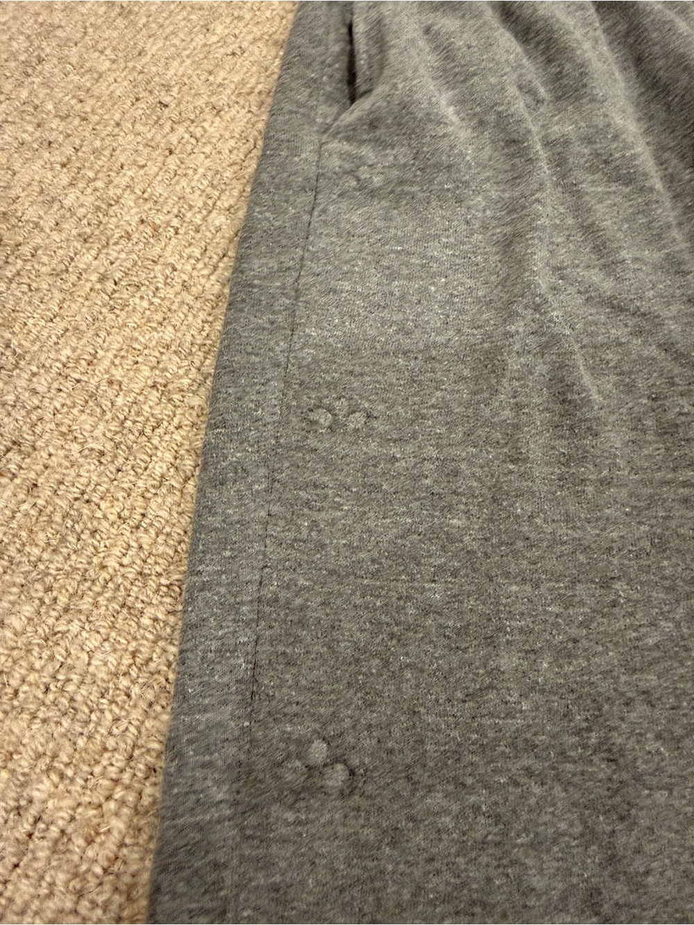 Clare v embellished jogger sweatpants grey see photos women’s small - Picture 4 of 9